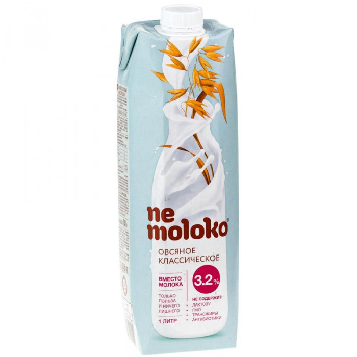 NE MOLOKO klassik jo'xori ichimligi 3,2% 1l