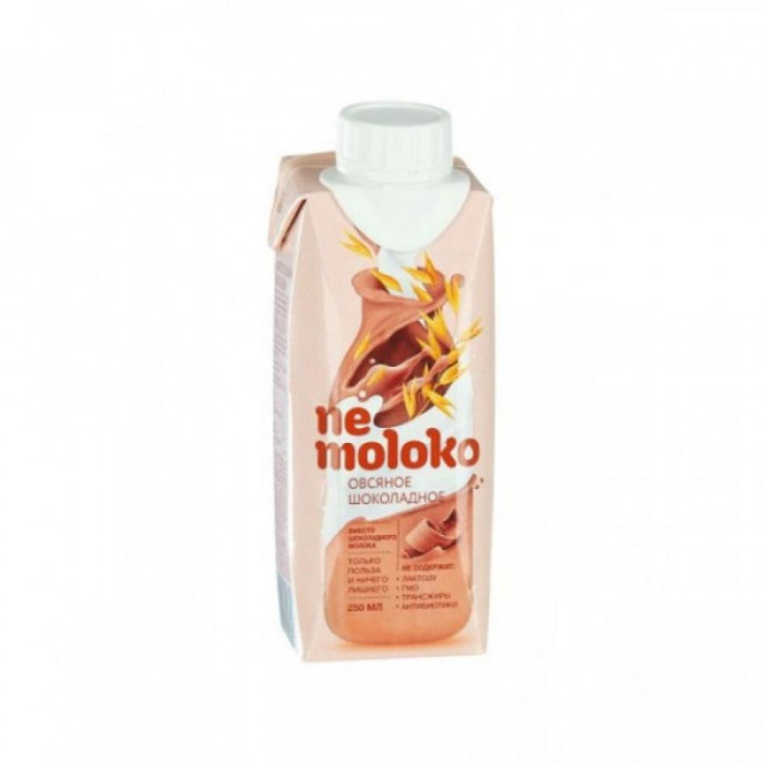 NE MOLOKO овсяно шоколадное 0,25л напиқ ассортимент.
