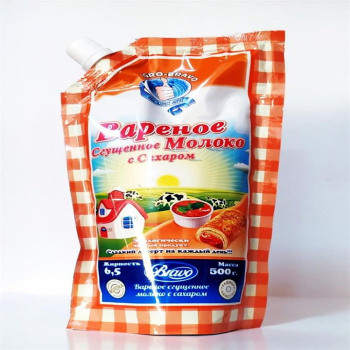 Сгущенное молоко варенное AGRO BRAVO