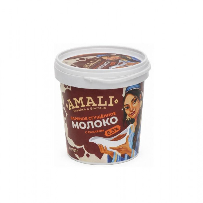 Вареная сгущенное молоко AMALI 8.5% 900гр