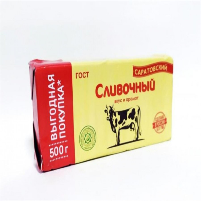 Маргарин Саратовский 60% сливочный 500гр