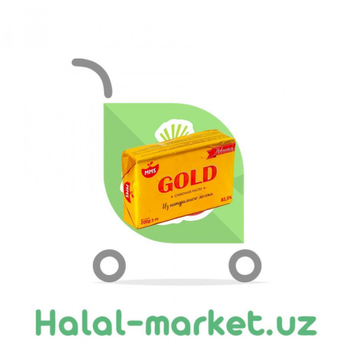 Масло сливочное GOLD 200гр