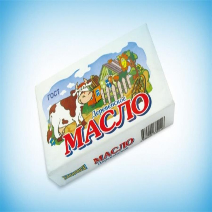 Масло сливочное МАСЕЛКО ДЕРЕВЕНСКОЕ 82,5% 200гр