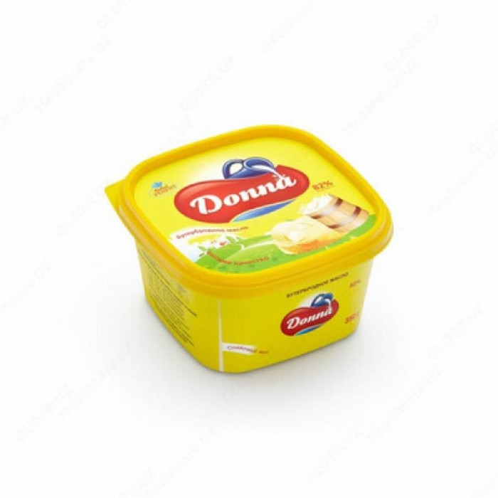 Масло DONNA БУТЕРБРОДНОЕ 82% 350гр