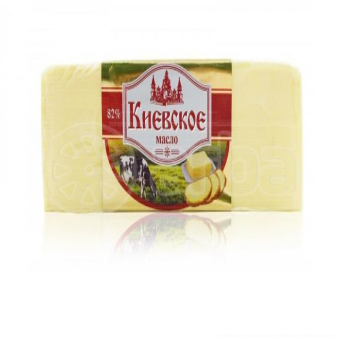 Масло сливочное Киевское 82% 500гр