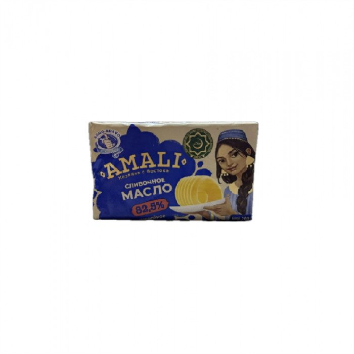 Сливочное масло AMALI 82,5% 200гр