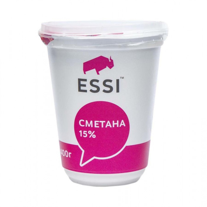 Сметана 15% ESSI 400гр
