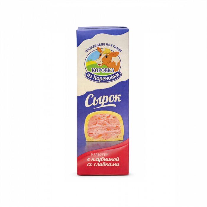 Сырок КОРОВКА творожный 40гр (кор)