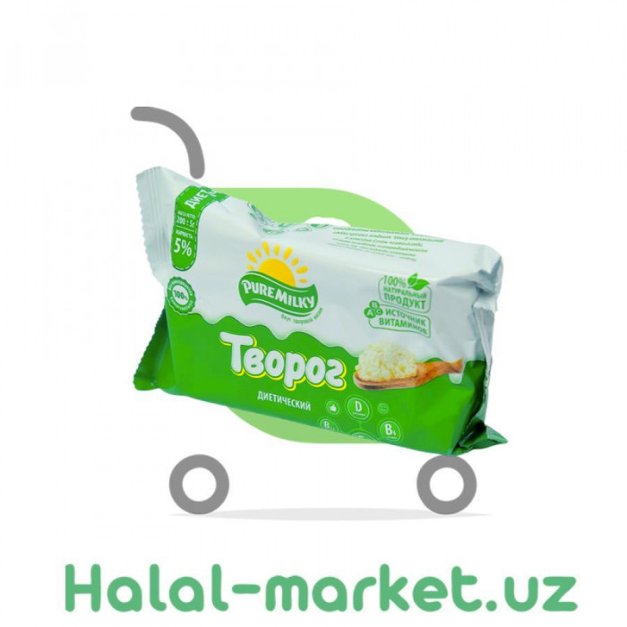Творог PURE MILKY 5% 200гр
