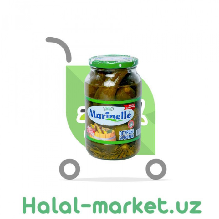 Маринованные огурцы MARINELLE 1л