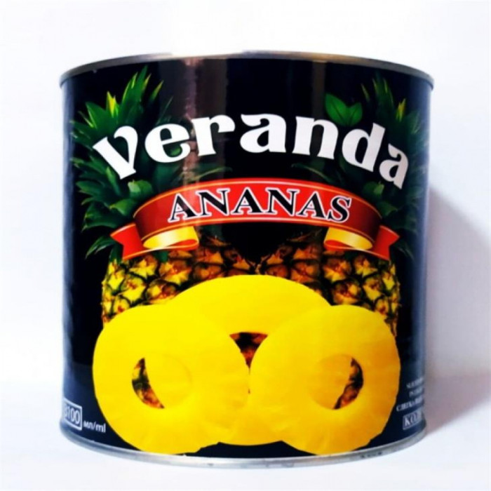 Ананас VERANDA ж/б 3100мл