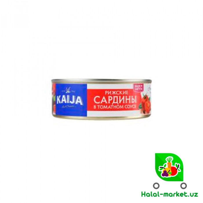 Сардина KAIJA в томате (ключ) 240гр