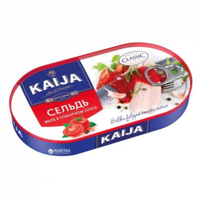 Сельдь KAIJA в томатном соусе 170гр