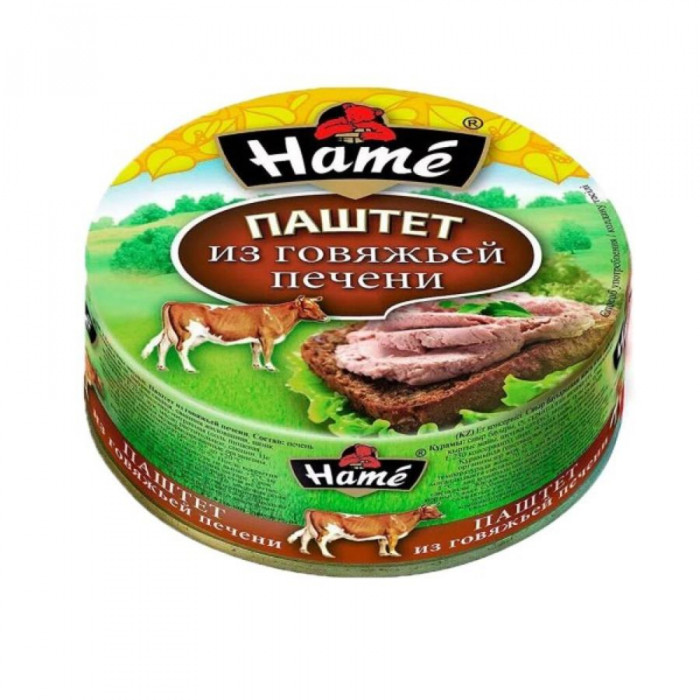 Паштет HAME С Говяжей печенью 250гр
