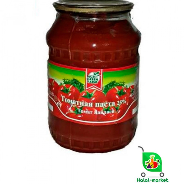 Томатная Паста AGRO GREEN FARM 0.5л
