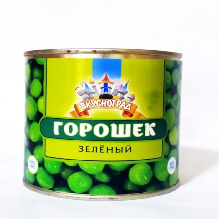 Зеленый горошек Вкусноград 425мл