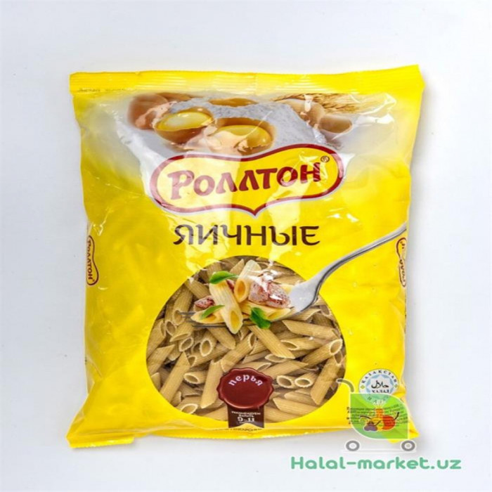 Макароны РОЛЛТОН Перья (яичные) 400гр