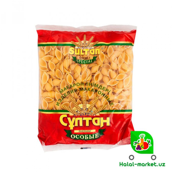 Макароны SULTAN Ракушки 400гр