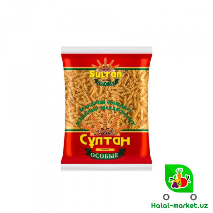 Макароны SULTAN Спираль 400гр
