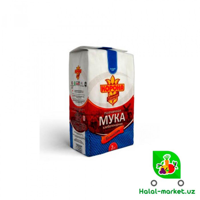 Мука КОРОНА в/с 1кг