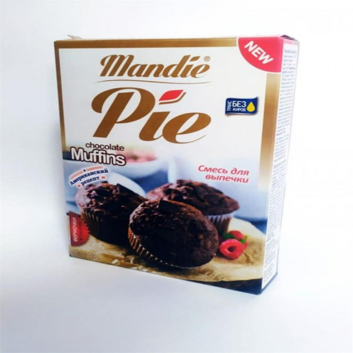 Смесь для выпечки MANDIE PIE Muffins шоколад 350гр