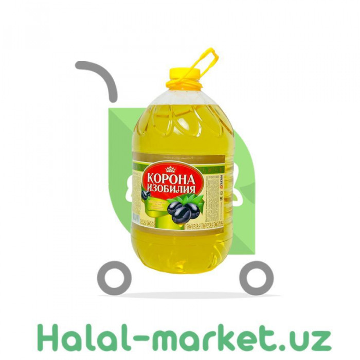 Масло оливковое КОРОНА ИЗОБИЛИЯ 5л