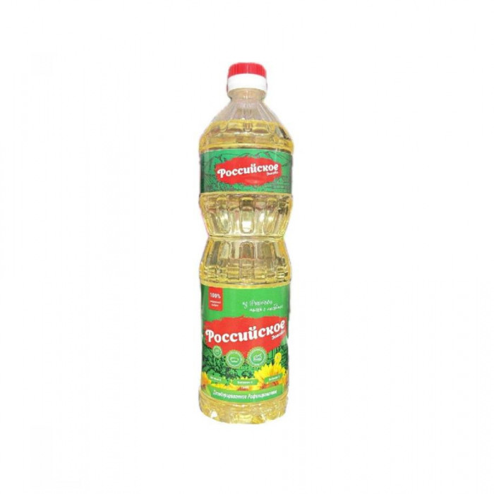 Масло подсолнечное РОССИЙСКОЕ 1л