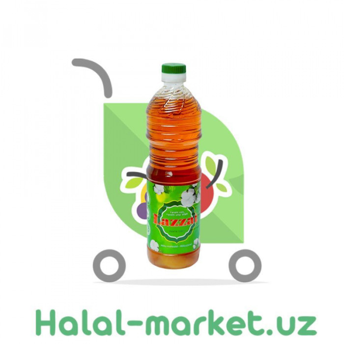 Масло хлопковое LAZZAT 1л