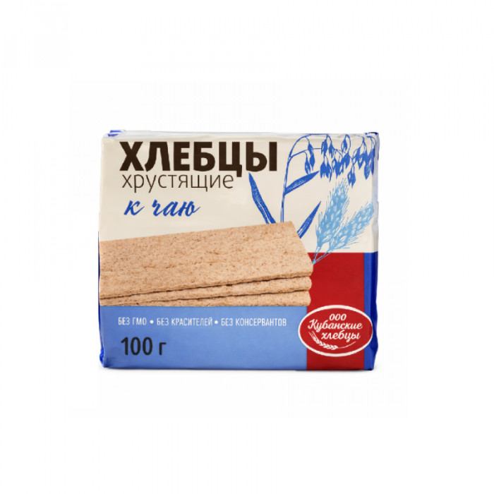 Хлебцы Хрустящие кубанские 100гр