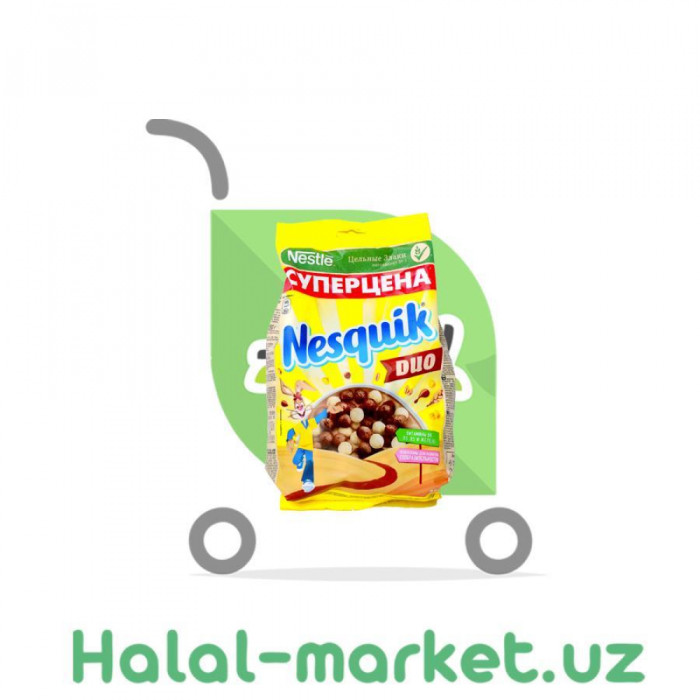 Сухой завтрак NESQUIK DUO 250гр М/у