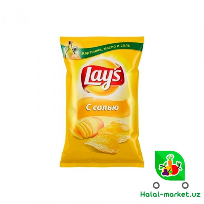 Чипсы LAYS С солью 150гр