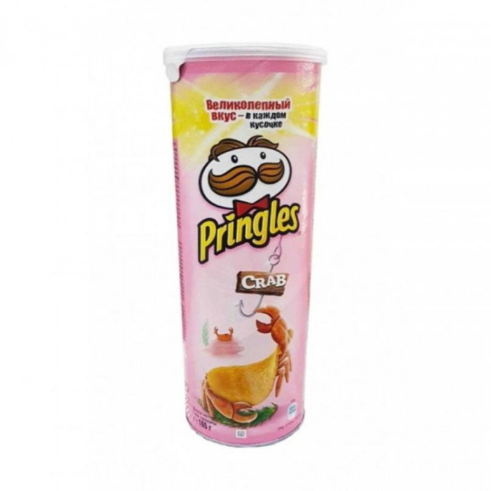 Чипсы PRINGLES Краб 165гр