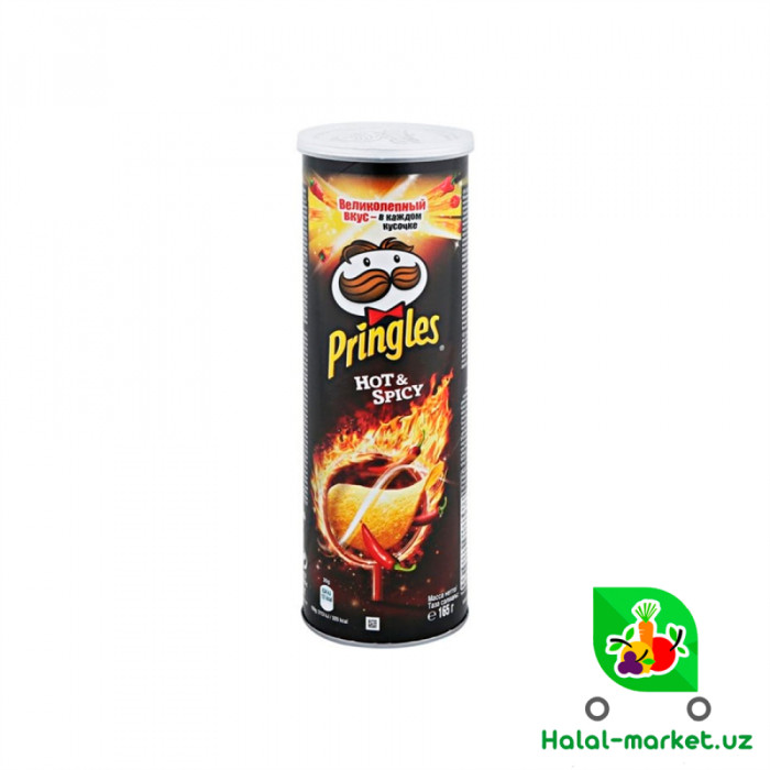Чипсы PRINGLES Острый и Пряный вкус 165гр