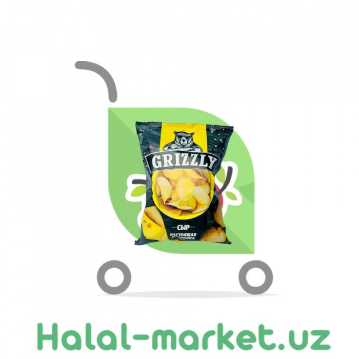 Чипсы Grizzly со вкусом сыр 60гр