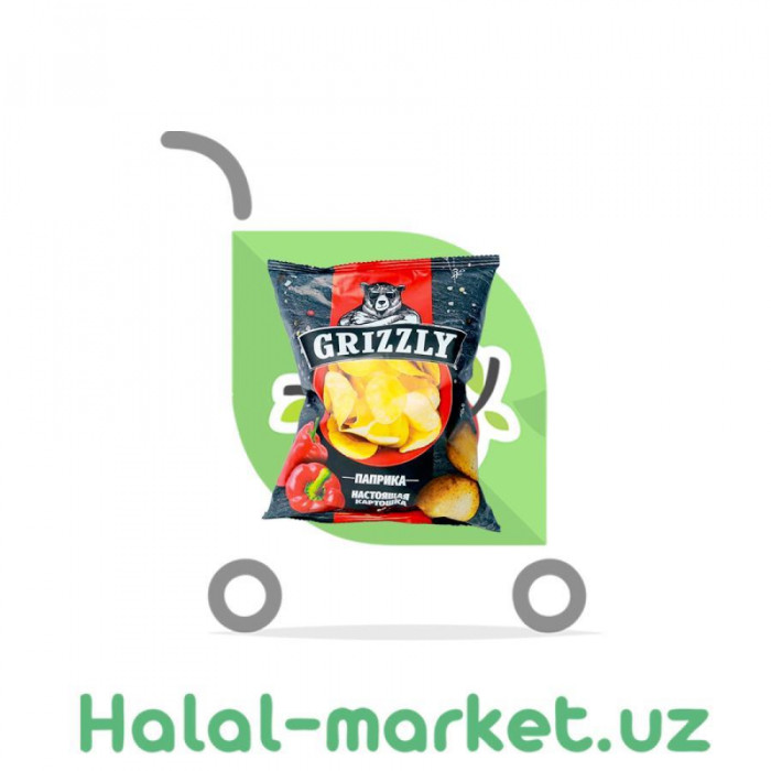 Чипсы Grizzly со вкусом Паприки 110гр