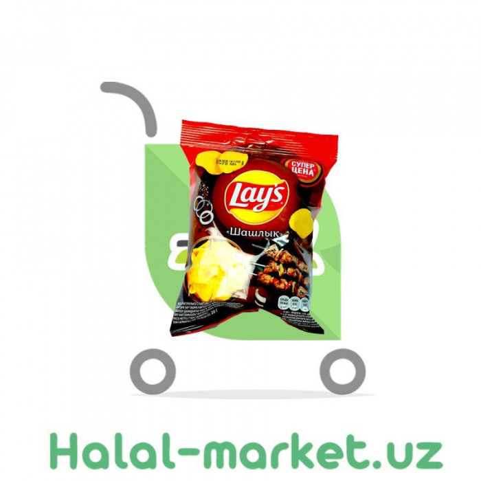 Чипсы LAYS Шашлык 50гр