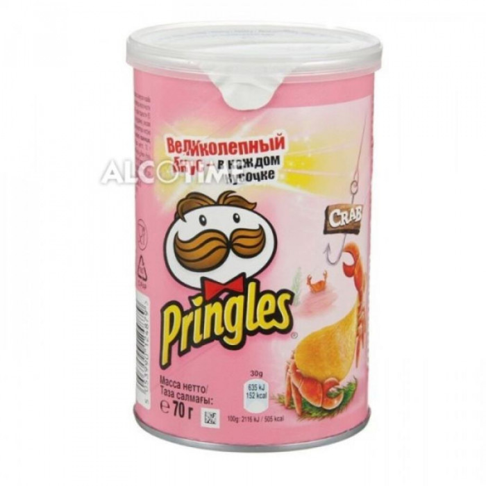 Чипсы PRINGLES Краб 70гр