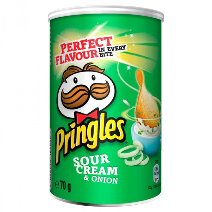 Чипсы PRINGLES с луком 70гр