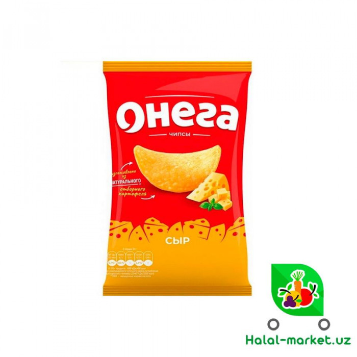 Чипсы ОНЕГА с сыром 75г