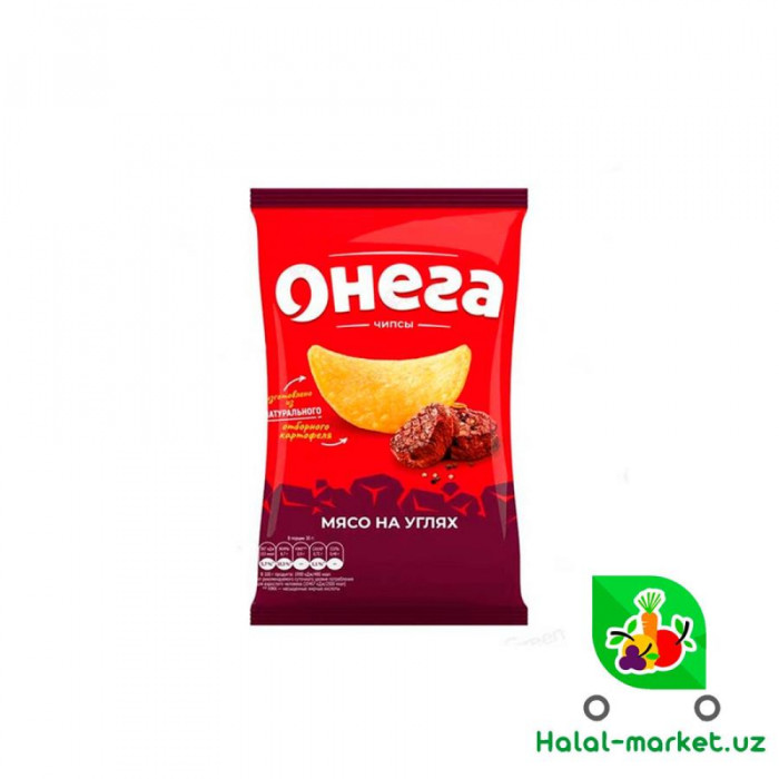 Чипсы ОНЕГА Мсяо на Углях 140гр