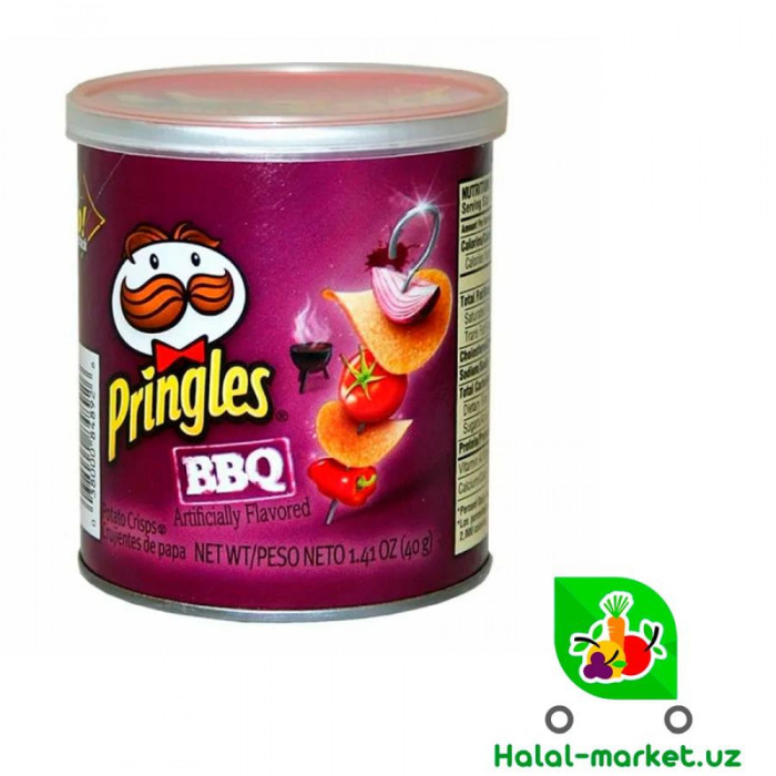 Чипсы PRINGLES Барбекю 40гр