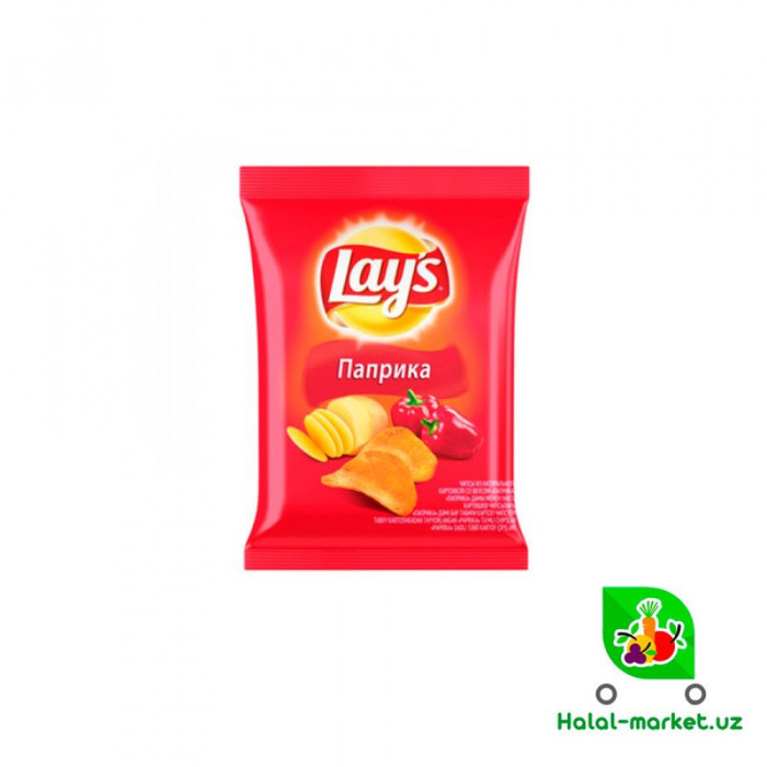 Чипсы LAYS Паприка 81гр