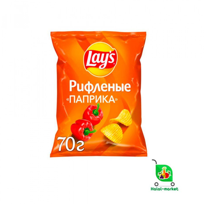 Чипсы  Паприка 70гр