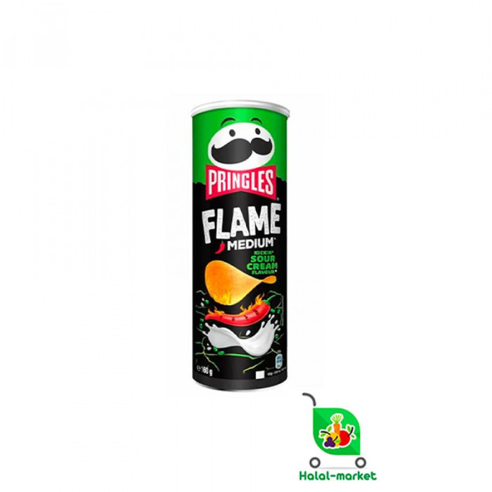 Чипсы PRINGLES Flame Medium 160гр
