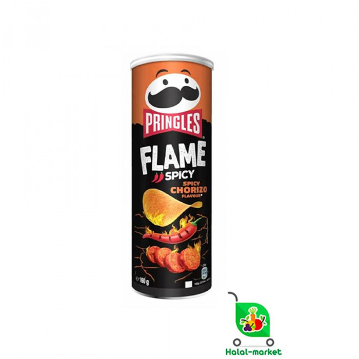 Чипс PRINGLES FLAME SPICY 160гр