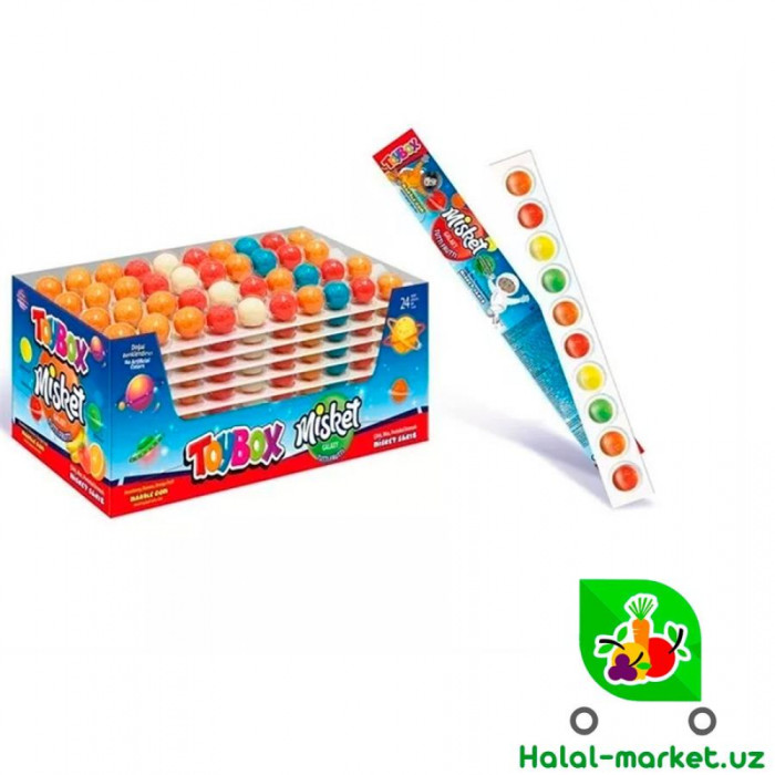 Космические пуш.ядра BLISTER TOY BOX 100гр