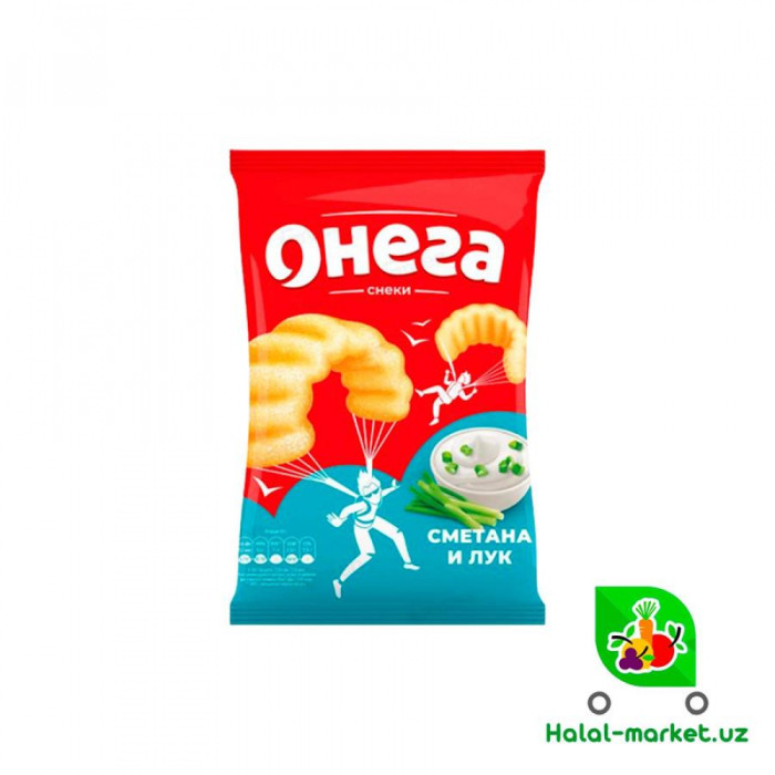 Снеки ОНЕГА Лук со Сменатой 110гр