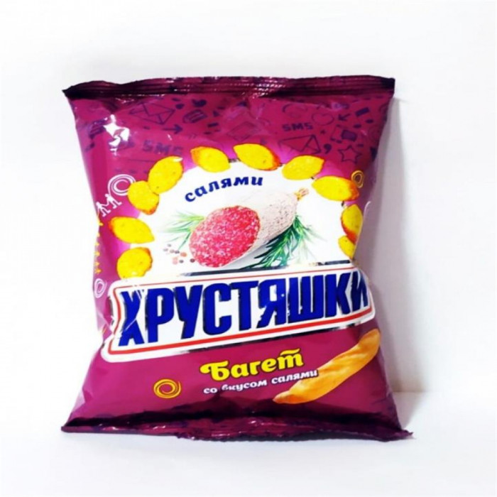 Сухарики ХРУСТЯШКИ Салями 40гр