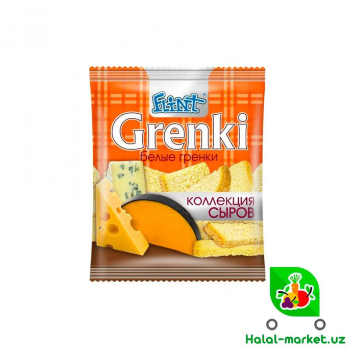 GRENKI FLINT Со вкусом сыра 180гр