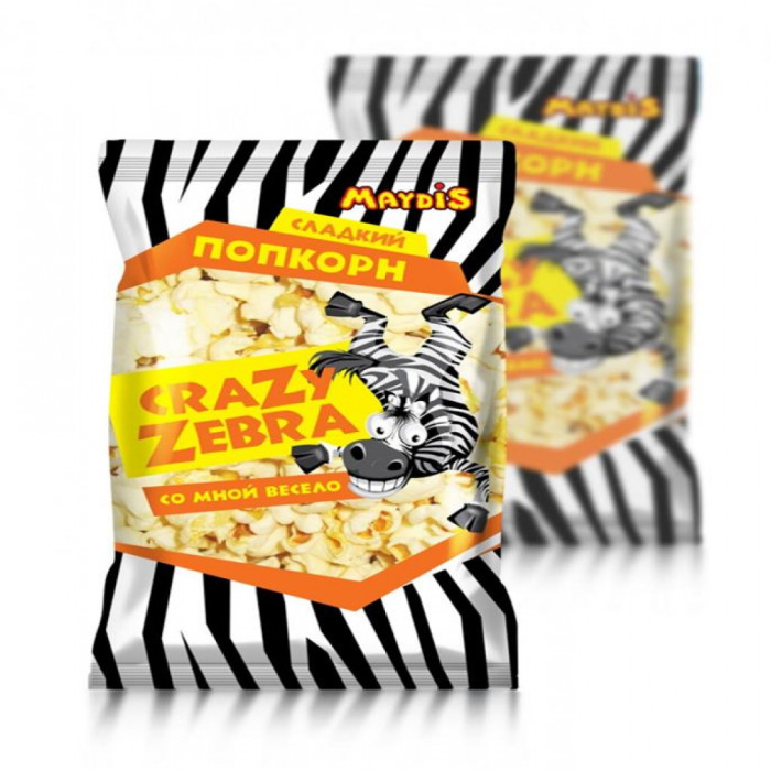 Поп корн Crazy Zebra 80гр